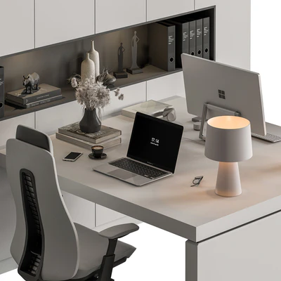 Employee Set - Office Furniture 504 — Ver 4