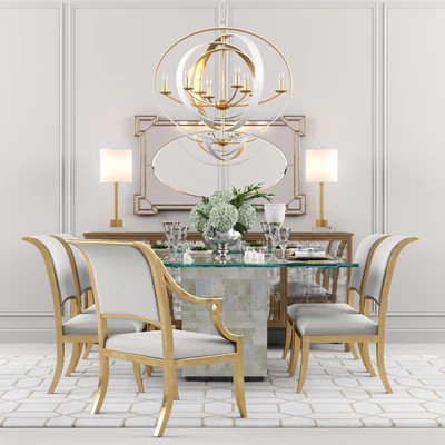 Trimbelle Dining Table (Bernhardt) — Вид 1