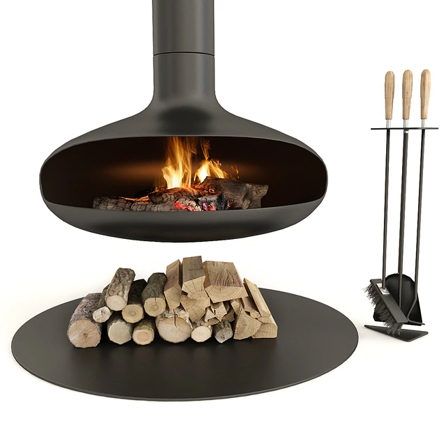 Fireplace Modern Focus — Скачать