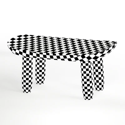 Zara Home Bowed Low Stool — Вид 4