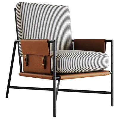 LEE L1798-01 Leather Chair — download