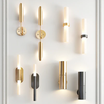Four Nice Wall Lights 10 — Скачать
