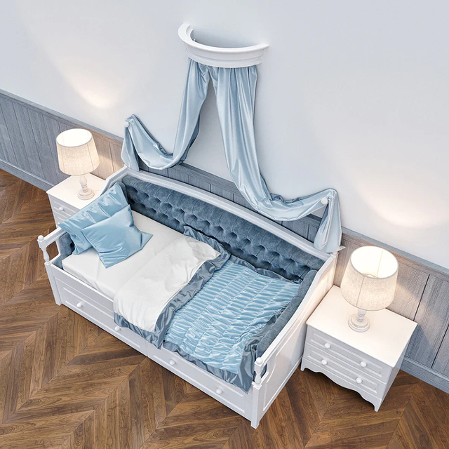 Children's bed with canopy — Descargar