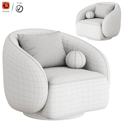 Swivel Chair Amore by Eichholtz — Ver 2