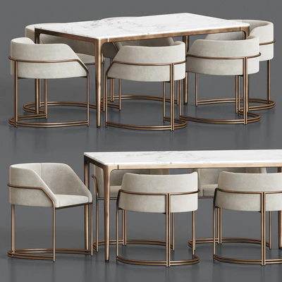 Deja Vu Chair Canto Table Dining Set — Вид 1