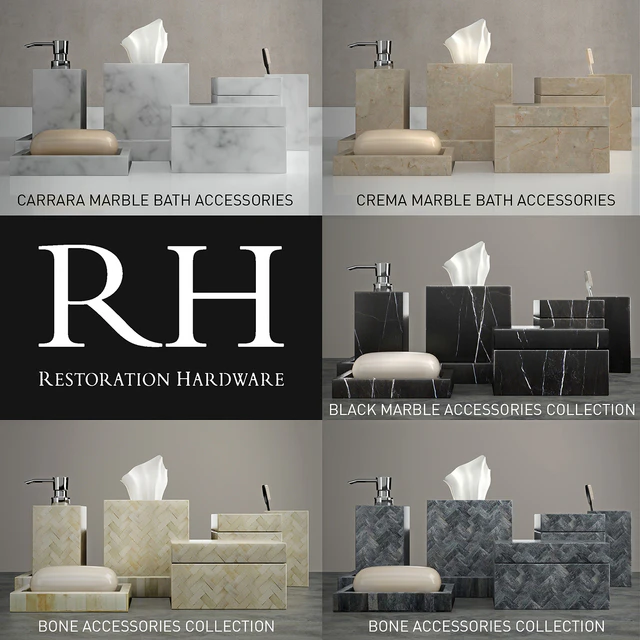 Sets for bathrooms Restoration Hardware — Descargar