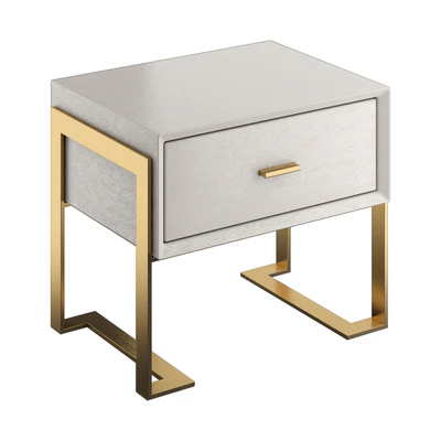 Light luxury bedside table — Ver 3