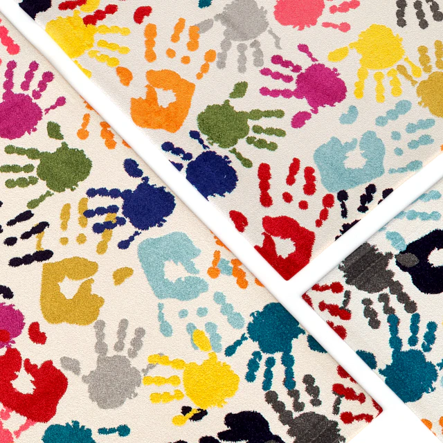 Ковер nuLOOM Pinkie Handprint Rug — Скачать