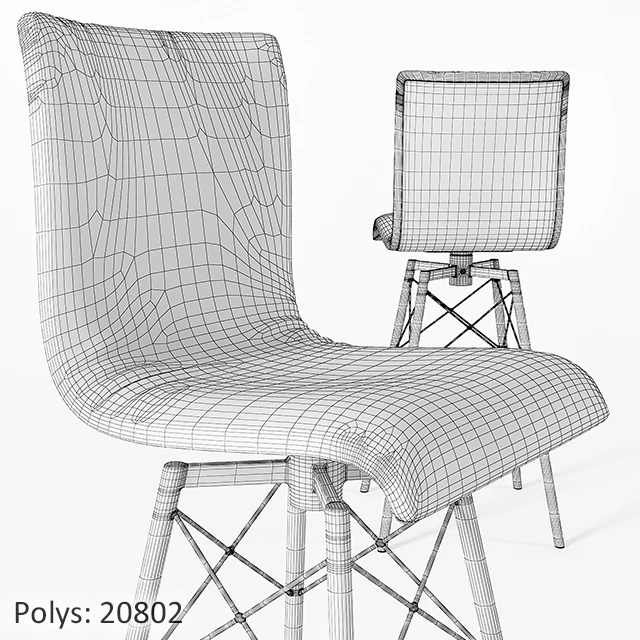 Crenshaw Industrial Loft Iron Leather Bar Stool — Descargar