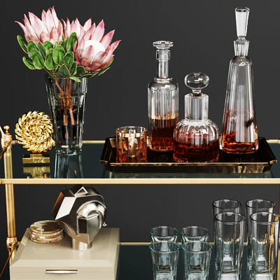 Williams Sonoma Beckett Bar Cart — Вид 3