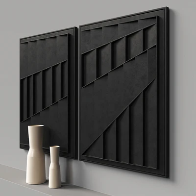 Relief BLACK SUNBEAMS — Ver 2