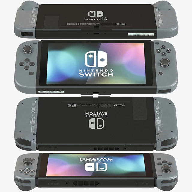 Nintendo Switch with Gray Joy Con — Скачать