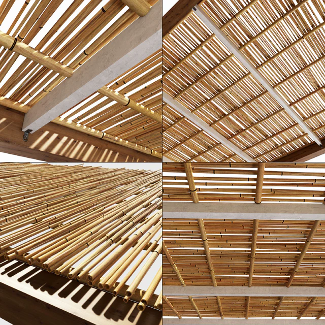 Bamboo branch decor Ceiling n21 / Ceiling from bamboo branches decor number 21 — Descargar