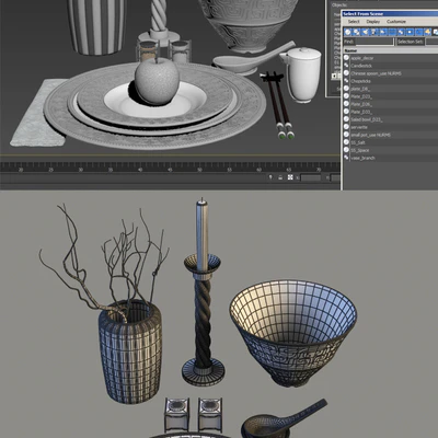 Tableware L-objet — Ver 3