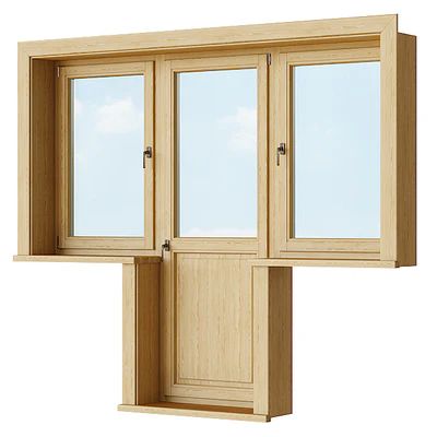 Set of wooden doors 3 | Constructor — Ver 2