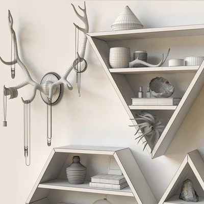 Triangular Shelves — Ver 2