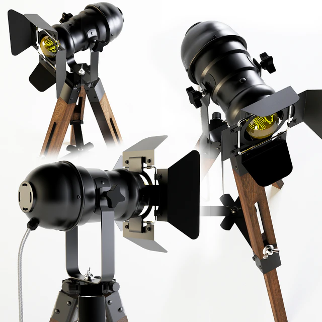 Напольный светильник LOFT TRIPOD — Скачать