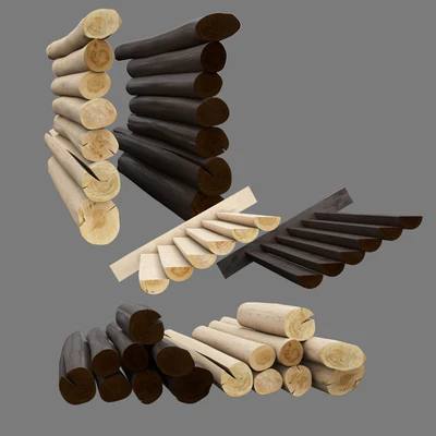 Logs, log house — Ver 1