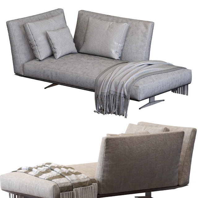 Chaise Lounge Evergreen By Flexform — Descargar