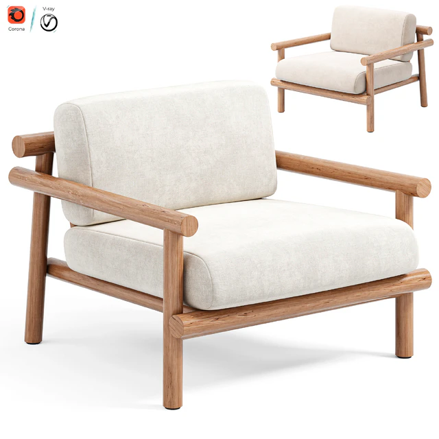 Ayana armchair by B&B Italia — Скачать