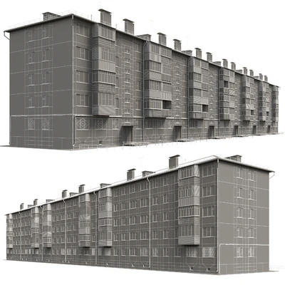 Панельный дом. Серия 1–464 А-15 — Вид 2