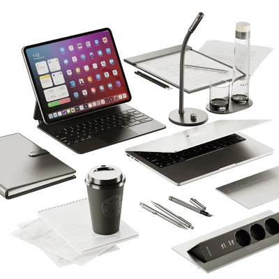 Decorative set for office — Ver 3