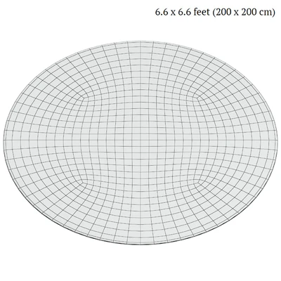 Round carpet 001 — Вид 2