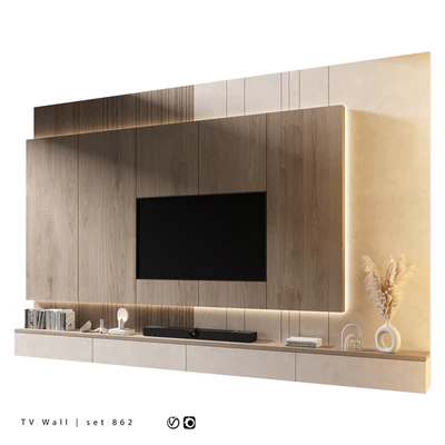 TV Wall | set 862 — Ver 3