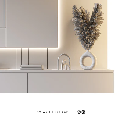 TV Wall | set 862 — Ver 4