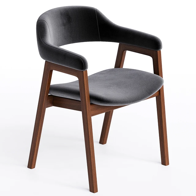 Abilene Upholstered Dining Arm Chair — Descargar