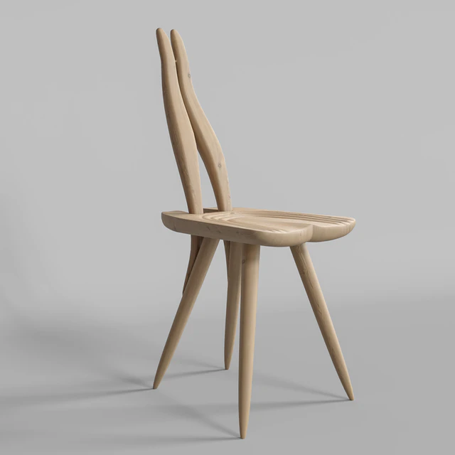 Fenis Zanotta Chair — Скачать