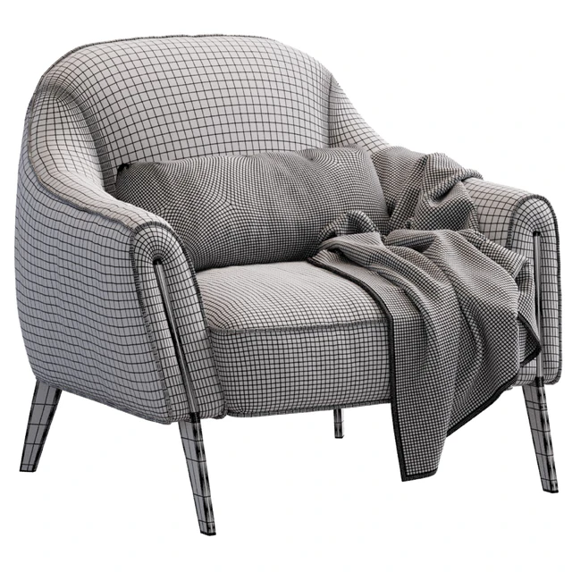 Armchair Pandoral By Blanche — Скачать