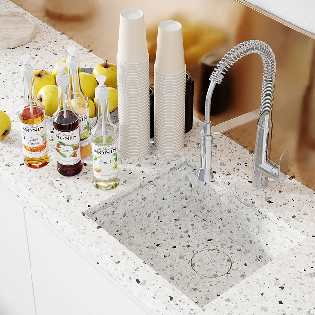 Coffee shop, cafe, coffee machine La Marzocco — Descargar