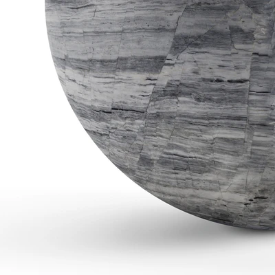 Бесшовный по горизонтали материал серого мрамора — Вид 2