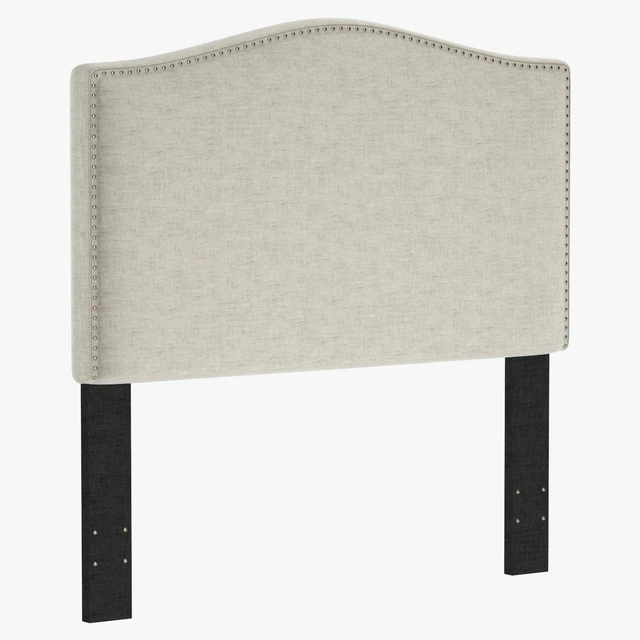 PU5477 Glam Upholstered Arch Headboard Pulaski — Descargar