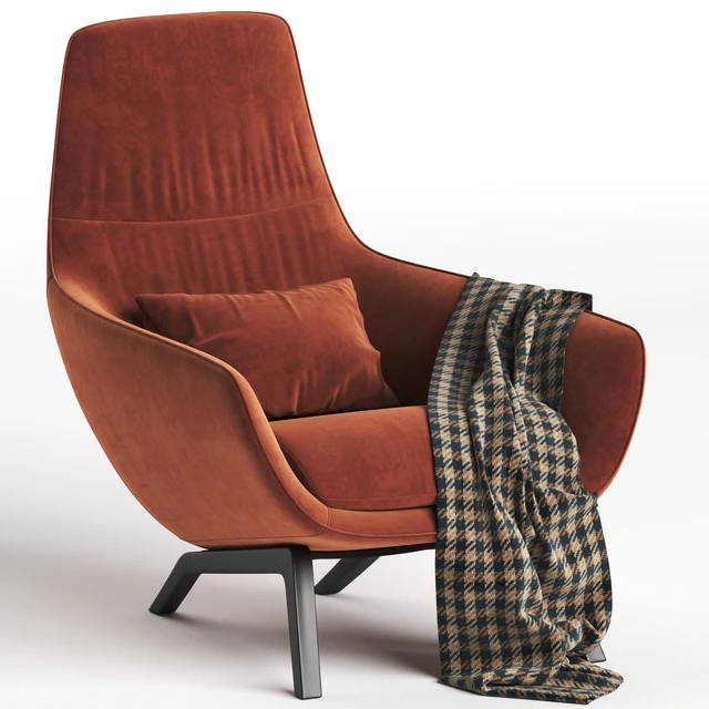 Ermes Armchair — Скачать
