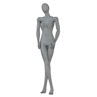 Female gray abstract mannequin 98 — Ver 2