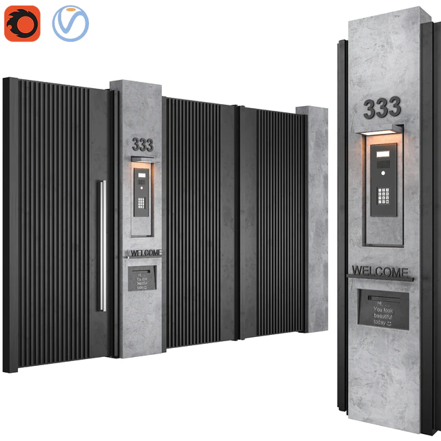 Modern door 09 — Скачать