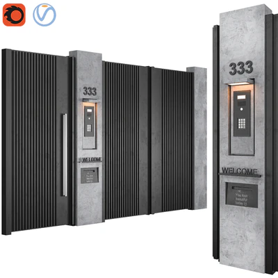 Modern door 09 — Вид 1