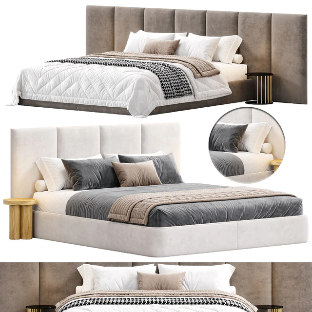 SOMMIER Bed By Flexteam — Скачать