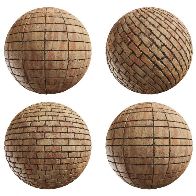 PBR Bricks 01 - Tileable 4K Texture — Descargar