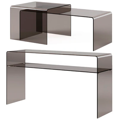 Coffee table Mercurio by Natuzzi — Ver 1