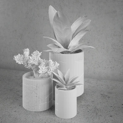 Decorative set / plants — Вид 3
