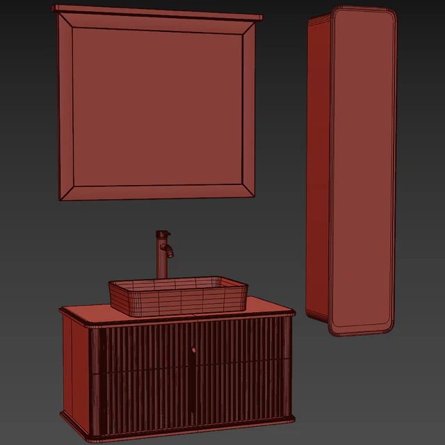 Cabinet with washbasin STWORKI Molde 95 — Descargar