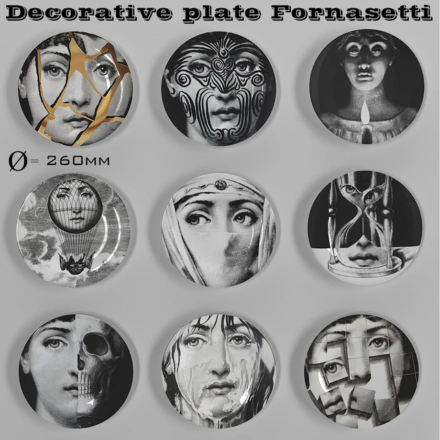 Decorative plate Fornasetti — Descargar