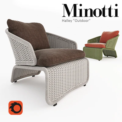 Halley Outdoor Chair — Ver 1
