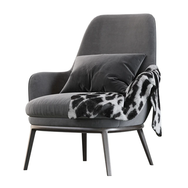 Caratos Maxalto Poltrona con Schienale Alto — Скачать
