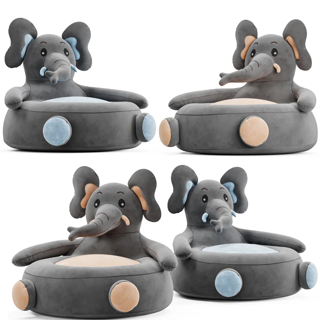 Elephant kids chair — Descargar
