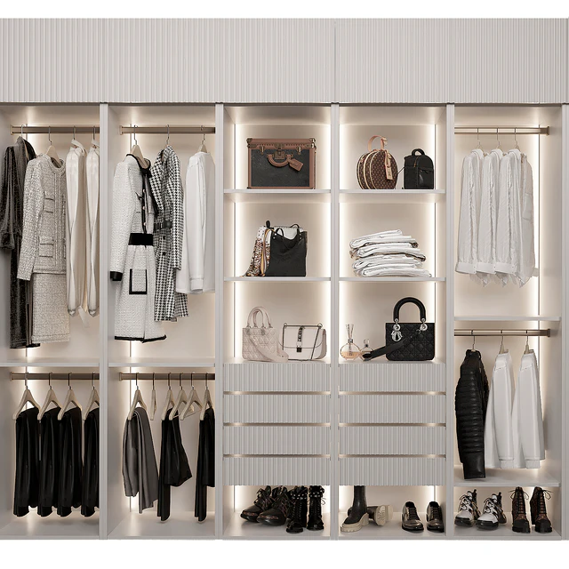 Wardrobe with glass doors 3 — Descargar