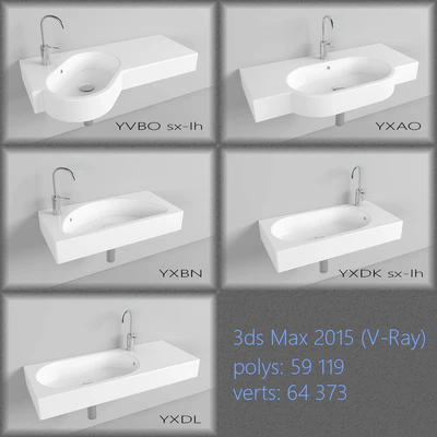 21 sink manufacturer HATRIA Area line — Ver 2